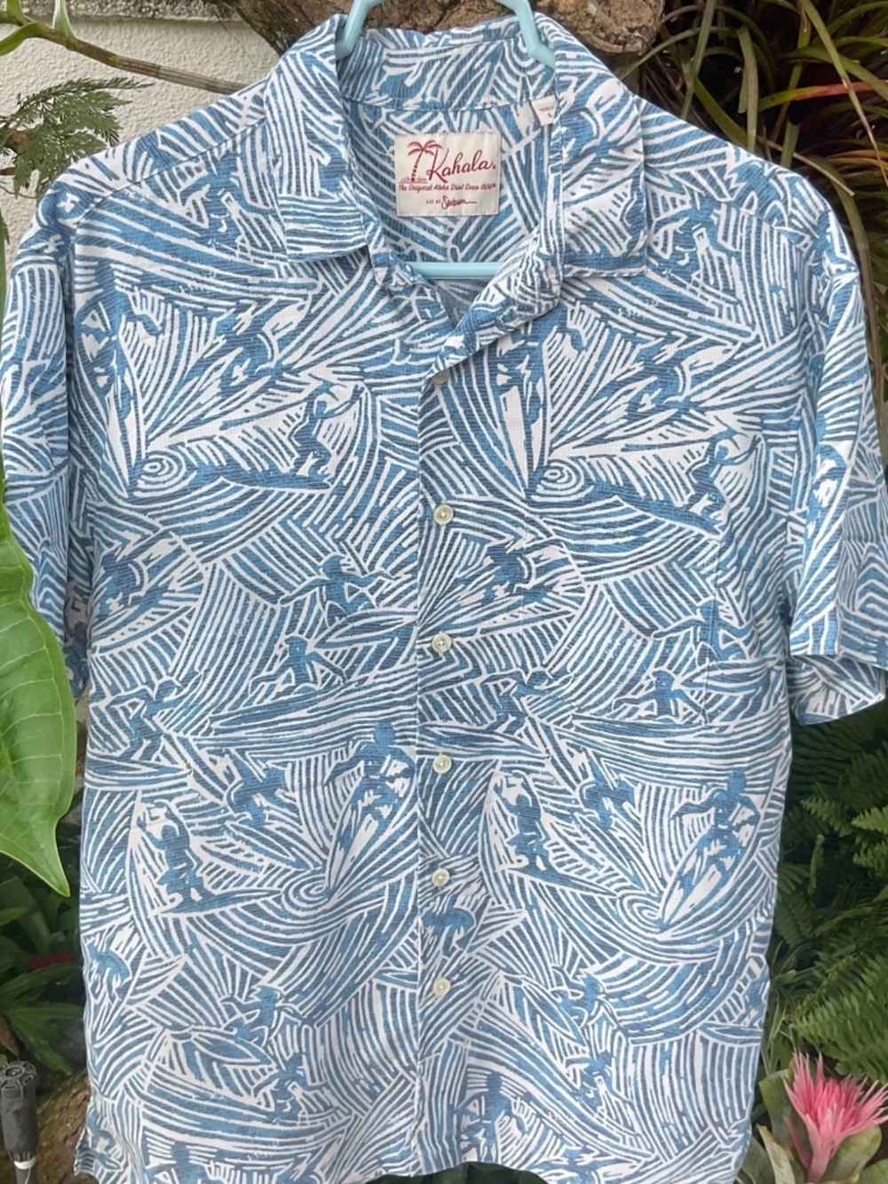 Kahala Men’s Aloha Shirt VTG Size L
